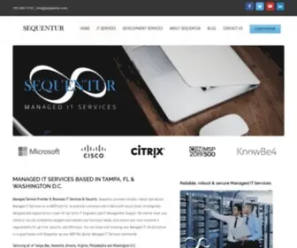 Sequentur.com(Sequentur) Screenshot