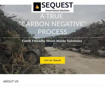 Sequestwoodwaste.com(Air Burner) Screenshot