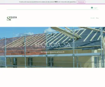 Sequoia-SA.ch(SEQUOIA-SA SOCIETE ACTIVE DANS LA CONSTRUCTION MODULAIRE EN BOIS) Screenshot