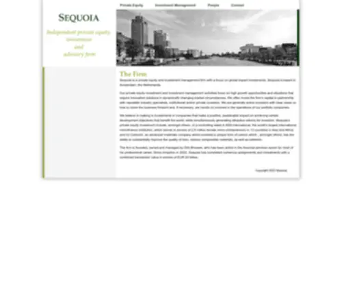 Sequoia.eu(Sequoia Europe) Screenshot