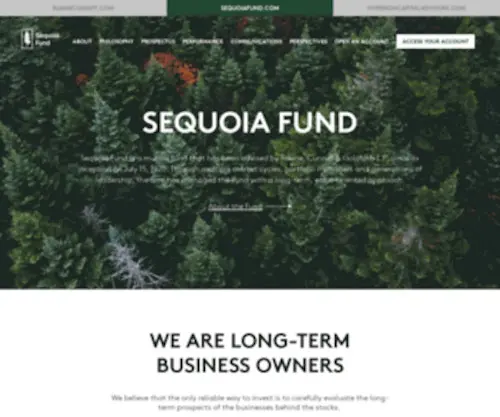 Sequoiafund.com(SEQUOIA) Screenshot