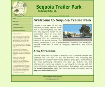 SequoiarvPark.com(Sequoia Trailer Park) Screenshot