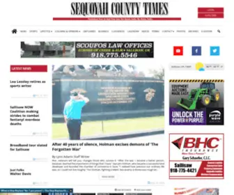Sequoyahcountytimes.com(Sequoyah County Times) Screenshot