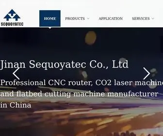 Sequoyatec.com(Jinan Sequoyatec Co) Screenshot