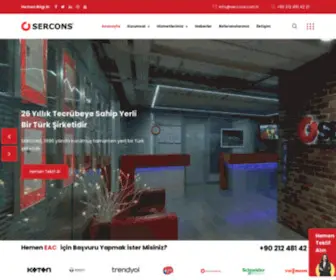 Sercons.com.tr(EAC Belgesi) Screenshot