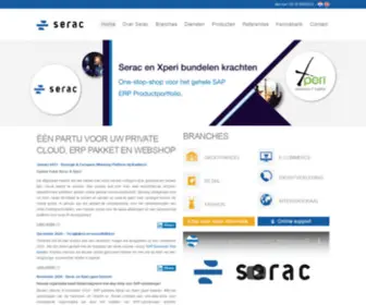 Serac.nl(Technology made Human) Screenshot