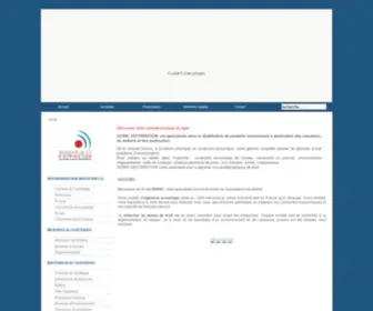 Seracoustic.com(Sérac) Screenshot