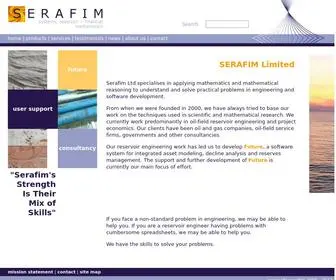 Serafimltd.com(Serafim Ltd) Screenshot