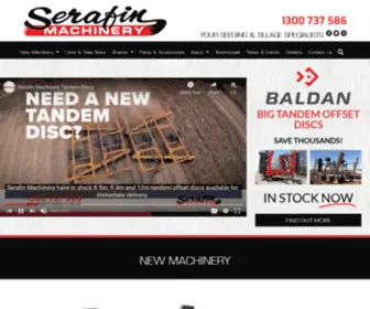 Serafinmachinery.com.au(Serafin Machinery) Screenshot