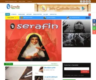 Serafinonline.com(Serafin தமிழ்) Screenshot