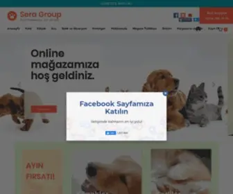 Seragroup.com.tr(Toptan Petshop Ürünleri) Screenshot