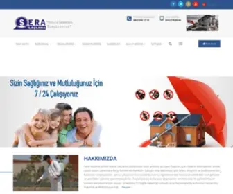 Serailaclama.com(Sera İlaçlama) Screenshot