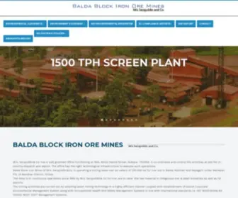 Serajuddin-BBim.com(Balda Block Iron Ore Mines) Screenshot