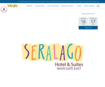 Seralagohotel.com(Seralago Hotel & Suites) Screenshot