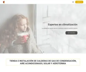 Seralgas.es(CALDERAS, AIRE ACONDICIONADO, AEROTERMIA) Screenshot
