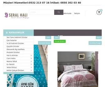 Seralhali.com.tr(Cami hal?s) Screenshot