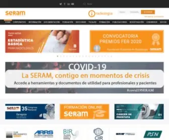 Seram.es(35 CONGRESO NACIONAL SERAM EDICIÓN VIRTUALMAYOHome) Screenshot