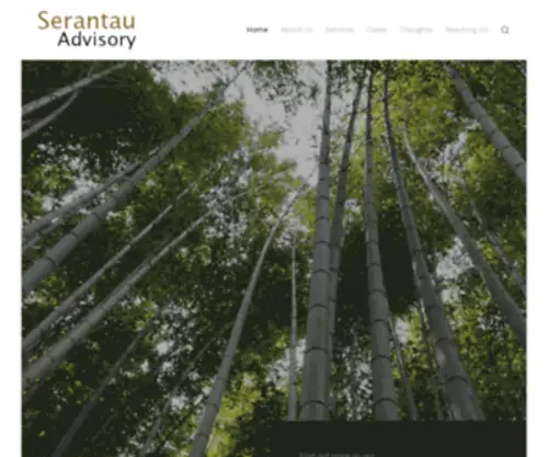 Serantau.org(Serantau Advisory) Screenshot