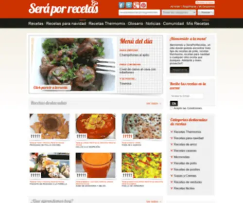 Seraporcocina.com(Seraporcocina) Screenshot
