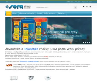 Serashop.sk(SERA Akvaristika E) Screenshot