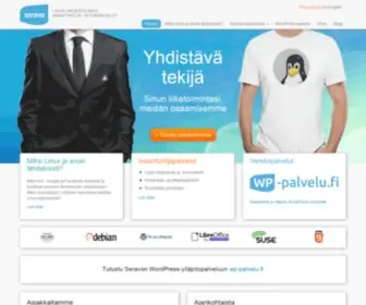 Seravo.fi(Premium Hosting and WordPress Upkeep) Screenshot