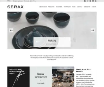 Serax.com(Serax Offici) Screenshot