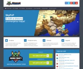 Serb-Craft.com(Jedini pravi srpski Minecraft server) Screenshot