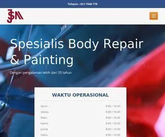 Serbajayamandiri.com(Bengkel Spesialis Body Repair & Painting di BSD) Screenshot
