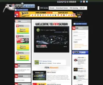 Serbia-Football.com(FIFA SERBIA ONLINE) Screenshot