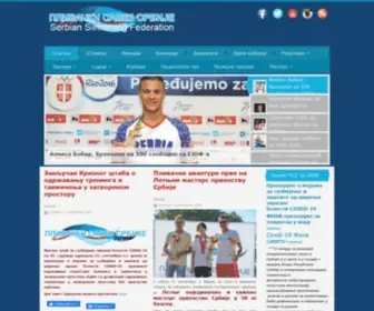 Serbia-Swim.org.rs(Plivacki savez Srbije) Screenshot