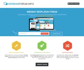 Serbianforum.info(Kreirati besplatan Forum) Screenshot