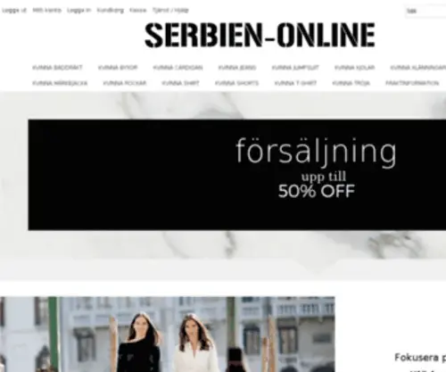 Serbien-Online.se(Srbi u Evropi) Screenshot