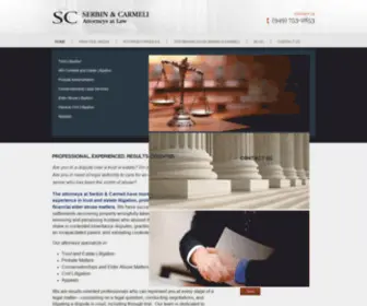 Serbincarmeli.com(Serbin Carmeli) Screenshot