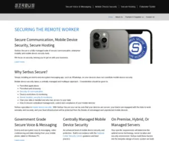 Serbusgroup.com(Serbus Secure) Screenshot