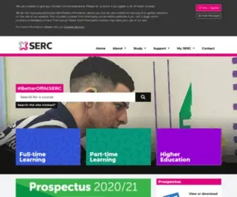 Serc.ac.uk(South Eastern Regional College) Screenshot