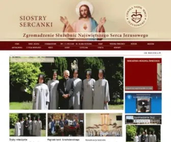 Sercanki.org.pl(Siostry Sercanki) Screenshot