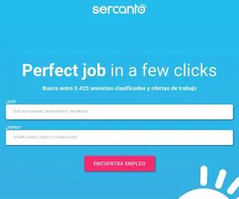 Sercanto.com.ec(Ofertas de empleo) Screenshot