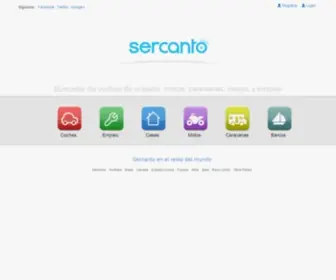 Sercanto.es(Sercanto clasificados de autos) Screenshot