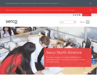 Serco-NA.com(Serco in North America) Screenshot