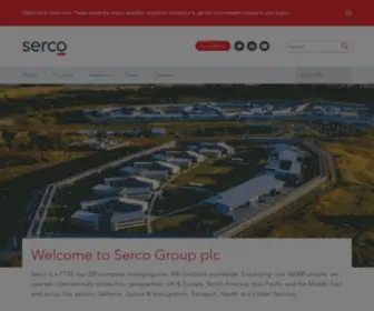 Serco.com(Serco Group Plc) Screenshot