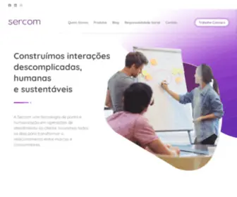 Sercom.com.br(Sercom) Screenshot
