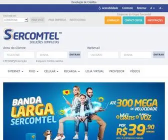 Sercomtel.com.br(Sercomtel) Screenshot