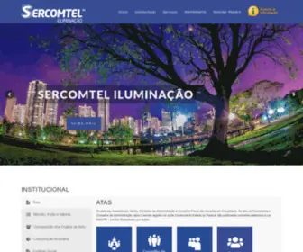 Sercomteliluminacao.com.br(Iluminação) Screenshot