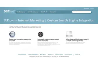 Ser.com(Internet Marketing) Screenshot