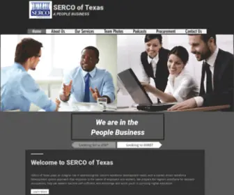 Sercooftexas.com(SERCO of Texas) Screenshot