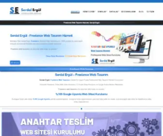 Serdalergul.com(Freelance Web Tasarım) Screenshot