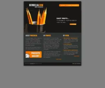 Serdelia.com(Web design london) Screenshot