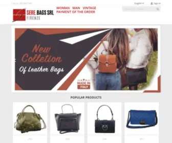 Serebags.com(Ingrosso Borse In Pelle Firenze) Screenshot