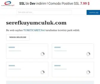 Serefkuyumculuk.com(serefkuyumculuk) Screenshot