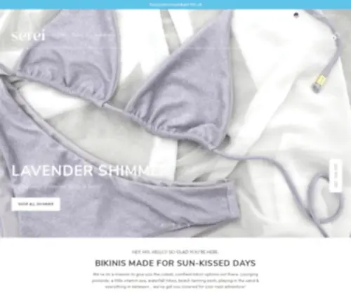 Sereiswim.com(Shop all women's bikinis at Serei Swim) Screenshot